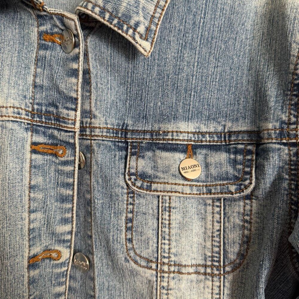 Miaoni Denim Jacket M - Picture 3 of 6